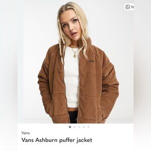 Vans Ashburn Brown Puffer Jacket